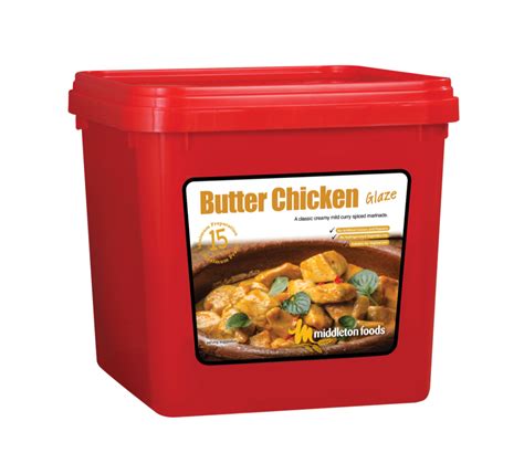 Butter Chicken Glaze Rich And Flavorful Sauce Middleton Foods