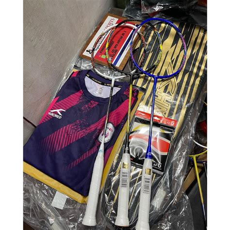 Hundred ATOMIC X 38 ATOMIC X 38 CTRL Badminton Racket ORIGINAL Shopee