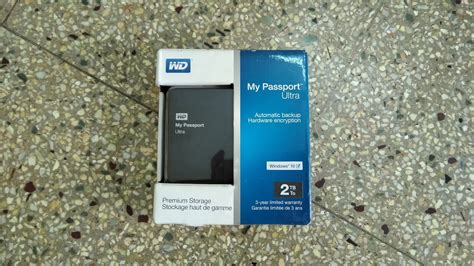 Wd My Passport Ultra Unboxing Wdbbkd0020bbk Mjrv Tech Youtube