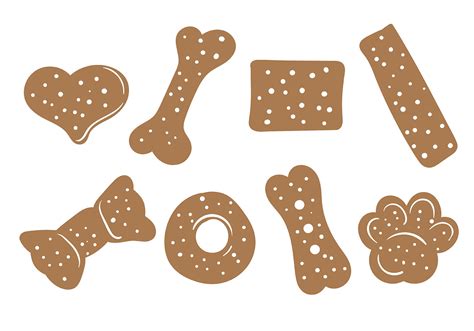 Dog Biscuit Vector Icons 154425 Vector Art At Vecteezy