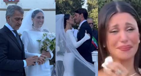 Matrimonio Cecilia Rodriguez E Ignazio Moser Belen Non Trattiene Le