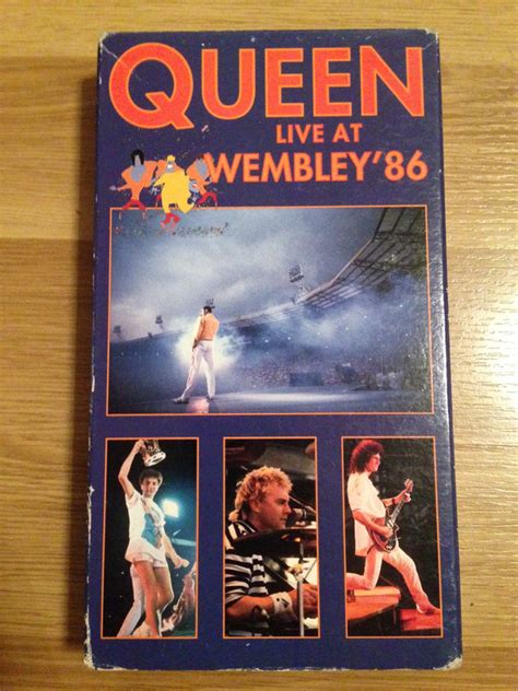 Queen Live At Wembley86 1992 Vhs Discogs