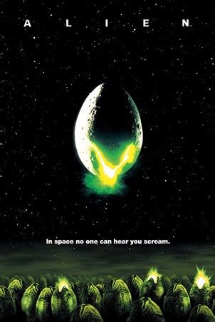 In Space No One Can Hear You Scream Alien Poster Cm X Cm Buy