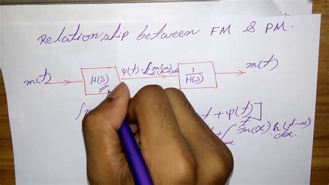 Relationship Between Fm And Pm Mathematical Calculation Prove Youtube