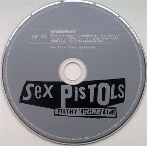 God Save The Sex Pistols Japanese CD Replica 2008 Filthy Lucre Live