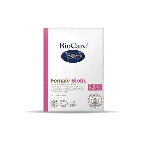 Men Vi Sinh Phụ Nữ Biocare Female Biotic Siêu Thị Vitamin