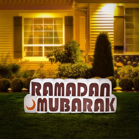 Amazon.com: JAK Inflatable Muslim Holiday Outdoor Decorations and Holy ...