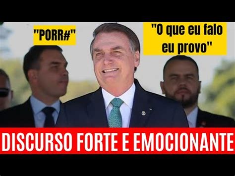 BOLSONARO FAZ FORTE DISCURSO EM ABRIL Veja Na Integra Foooora Xand