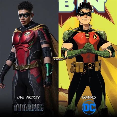 DC MARVEL RANDOM On Instagram First Look At Jay Lycurgo As Robin In