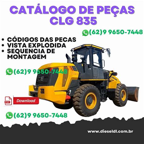 CATÁLOGO DE PEÇAS CARREGADEIRA CLG 835 LIUGONG DieselDL