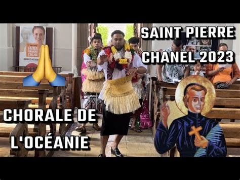 Messe de célébration de la fête de Saint Pierre Chanel 2023 Chorale