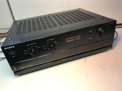 Sony Ta F Es Integrated Amplificateur St R O Catawiki