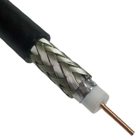 Rg6 Coaxial Kablo 75 Ohm Low Loss Coaxial Cable Premium Shielding