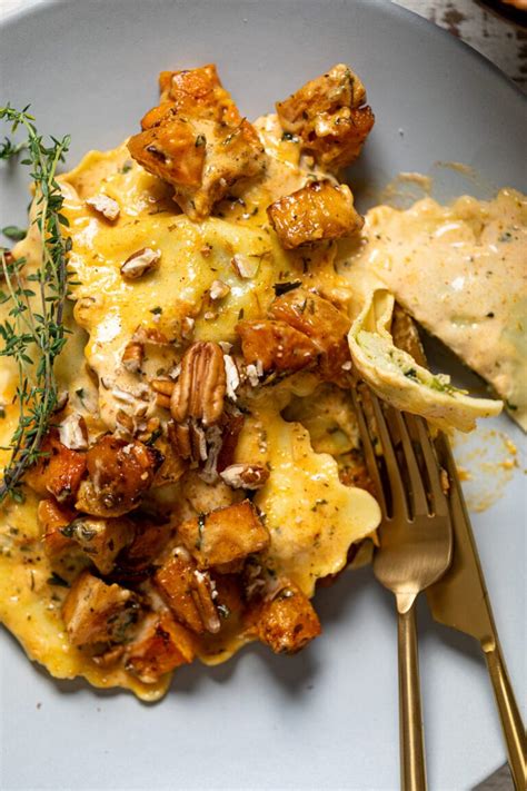 Roasted Butternut Squash Pasta W Parmesan Garlic Sauce Orchids Sweet Tea