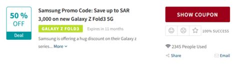 Samsung Coupons 50 Off Promo Codes January 2025