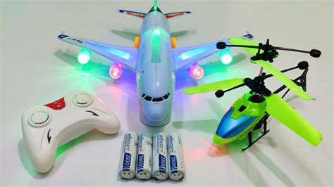 Radio Control Airbus A38O And Radio Control Helicopter Unboxing Rc