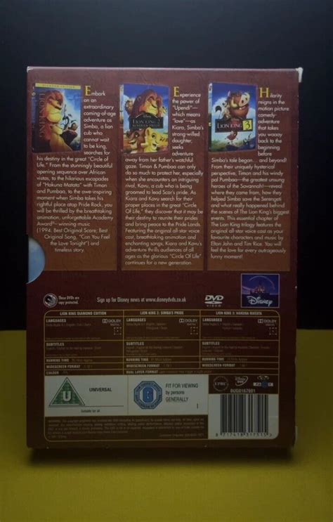 The Lion King Trilogy DVD 2011 EBay