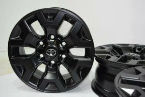 16 TOYOTA TACOMA BLACK FACTORY OEM WHEELS RIMS SET OF 4 Factory