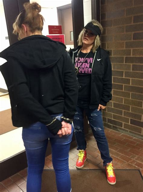 Woman Arrested By Bounty Hunters Female Fugitive Captured Flickr