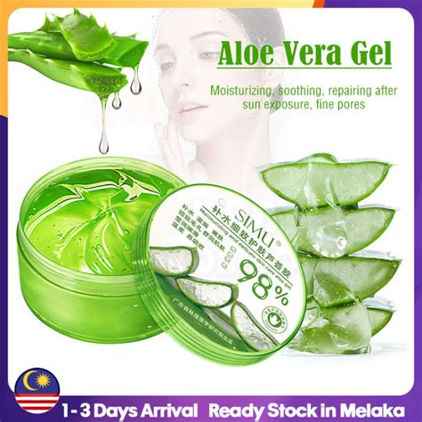 300ml Aloe Vera Gel 98 Natural Face Creams Moisturizer Acne Treatment