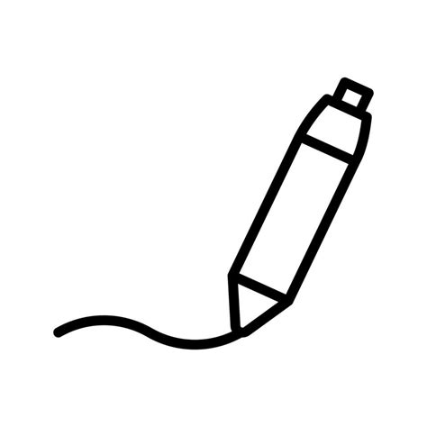 pen signature vector icon 7126482 Vector Art at Vecteezy