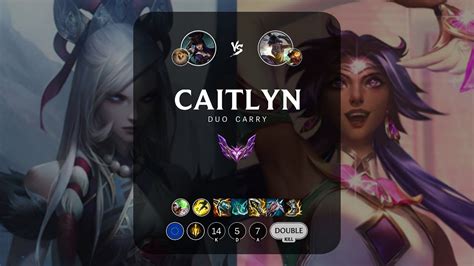 Caitlyn Adc Vs Nilah Euw Master Patch Youtube