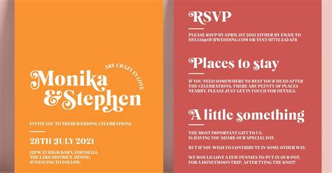 20 Unique Wedding Invitations Thatll Stand Out In The Mail