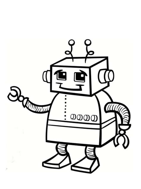 Coloriages Robot Coloriages Gratuits Imprimer