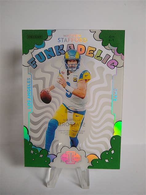 2022 Panini Illusions Funkadelic Signatures Green F 4 Matthew