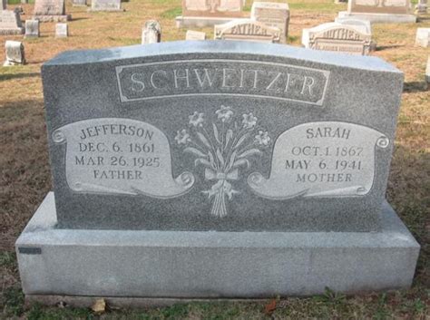 James Jefferson Schweitzer Memorial Find A Grave