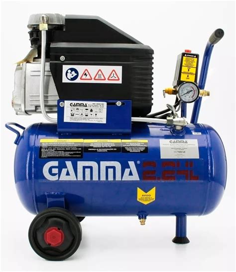 Compressor De Ar Gamma 2hp 24l 110v Preço De Custo Frete grátis