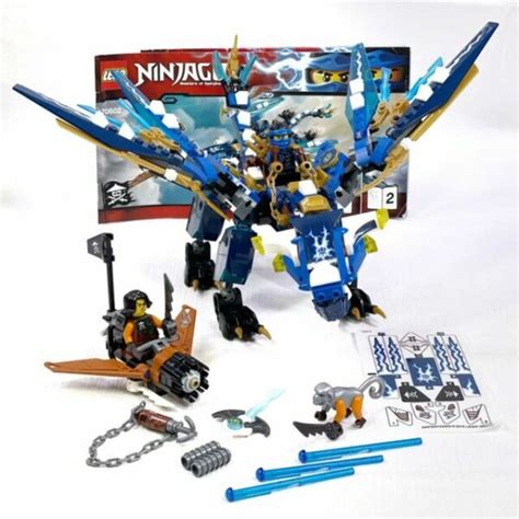 LEGO NINJAGO Jay S Elemental Dragon 70602 For Sale Online EBay