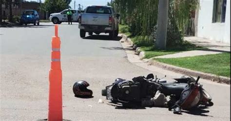 Un Motociclista Sufri Heridas Leves En Un Siniestro Vial El Diario