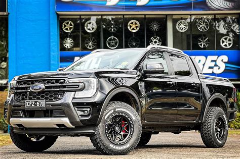 FORD RANGER NEXT GEN HUSSLA CADET MATTE BLACK Wheel 12730