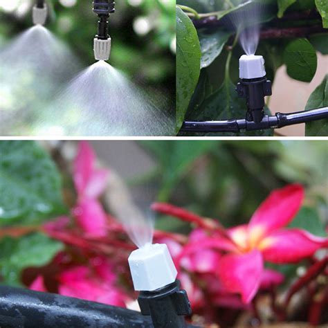 Air Misting Cooling Micro Irrigation System Sprinkler Nozzle Garden