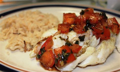 Grilled Halibut With Tomato-Basil Salsa Recipe - Food.com