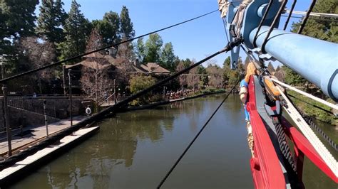 Sailing Ship Columbia The Ride Disneyland Youtube