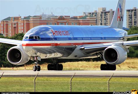 N773AN American Airlines Boeing 777 223 ER AviacionCR Net