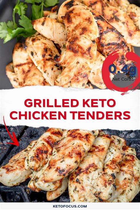 Keto Grilled Chicken Tenders Recipe Ketofocus