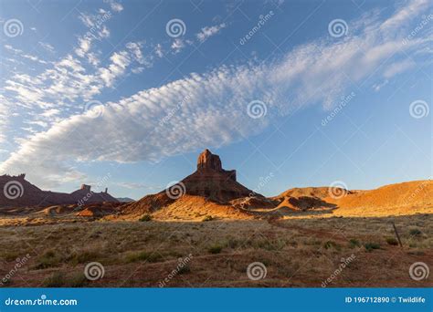 Scenic Utah Desert Sunrise stock photo. Image of travel - 196712890