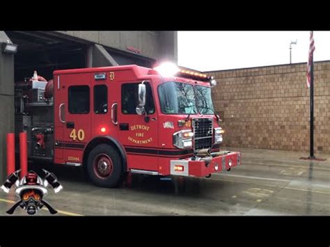 Detroit Fire Department Engine Medic Responding Priority