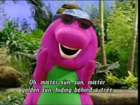 Mister Sun - Barney | Shazam