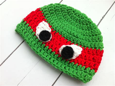 Ninja Turtle Mask Crochet Pattern