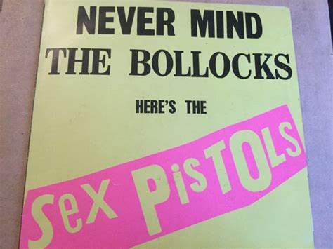 Popsike Sex Pistols Never Mind The Bollocks Here S The Sex