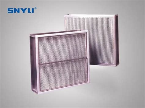 HEPA Filter High Temperature Resistant Deep Pleat Air Filter For Air