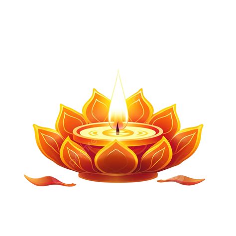 Diwali Festival Of Light Vector Illustration Of Diwali Diya Deepavali