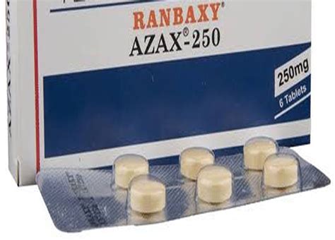 Azax 250 Tablet At Rs 48 Strip Of 6 Tablets Azithromycin Tablets In