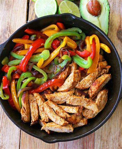 Chicken Fajitas – Modern Honey