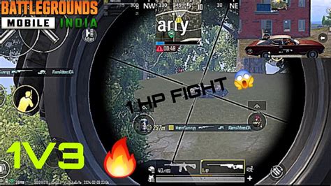 BGMI 1HP FIGHT AGGRESSIVE CLUTHES INSANE SPRAY M416 RUSH