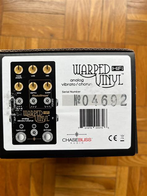 Warped Vinyl Hifi Chase Bliss Audio Warped Vinyl Hifi Audiofanzine